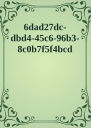6dad27dcdbd445c696b38c0b7f5f4bcd