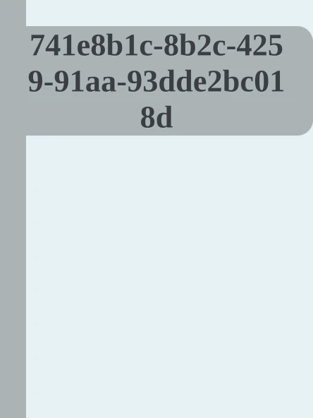 741e8b1c8b2c425991aa93dde2bc018d